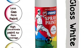 ABRO Multipurpose Colour Spray Paint & Scratch Fixer for Cars and Bikes (15+ Colors Available)