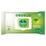 Dettol Disinfectant Skin & Surface Wipes – 80 Count