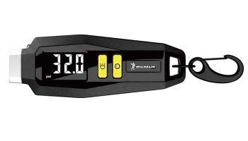 Michelin 12290 Tyre Pressure Gauge with Key Ring