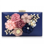 Beautiful Elegant Floral Clutch Bag for Women