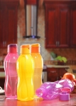 Tupperware Fliptop 750ml Bottle  (Pack of 4, Multicolor)