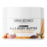 UrbanBotanics Body Butter with Shea Butter, Coco Butter, Kokum Butter & Caramel