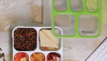 Wonderchef 5-in-1 Ultra Lunch Box for Office & School