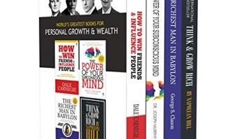 World’s Greatest Books For Personal Growth & Wealth (Set of 4 Books)